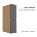 Ver imagem 4 de Balcão Porta Temperos Condessa Cinza/Carvalho Titânio
