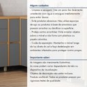 Ver imagem 7 de Balcão Porta Temperos Condessa Cinza/Carvalho Titânio