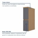 Ver mais imagens de Balcão Porta Temperos Condessa Cinza/Carvalho Titânio
