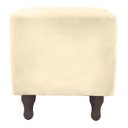 Ver imagem 3 de Recamier Baú Félix 180cm Suede Bege