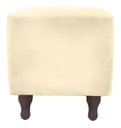 Ver imagem 3 de Recamier Baú Félix 180cm Suede Bege