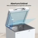 Ver imagem 4 de Freezer Horizontal Hisense 141L Inverter com Função My Fresh Choice Branco FT145N1AWA Bivolt