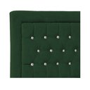 Ver imagem 6 de Cabeceira Casal Iasi P04 140 cm Suede Verde TCA 947 - Amarena Móveis