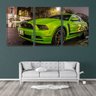 Quadro Decorativo 45x96 carro mustang esportivo parado - 2