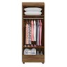 Guarda Roupa Pequeno 85cm Solteiro 2 Portas Dubai RV Móveis Cinamomo - 2