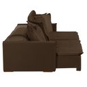 Ver imagem 6 de Sofá Modular Olinda 4 Lugares 2.30 MT com Molas Retrátil e Reclinável Veludo Nobre Sofatec