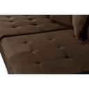 Ver imagem 5 de Sofá Modular Olinda 4 Lugares 2.30 MT com Molas Retrátil e Reclinável Veludo Nobre Sofatec