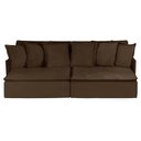 Ver imagem 4 de Sofá Modular Olinda 4 Lugares 2.30 MT com Molas Retrátil e Reclinável Veludo Nobre Sofatec