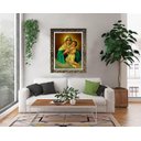 Ver imagem 2 de Quadro Mãe Rainha Moldura Luxo 55 cm x 45 cm