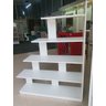 Estante Vitrine Escalonada MDF 150cmx120cmx32cm - 3