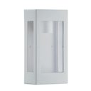 Ver imagem 2 de Arandela em Polipropileno Dital Branco com Lente Cristal 444 1xe27 25cm