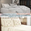 Ver imagem 4 de Jogo de Cama Elise Queen 100%algodao 300 Fio Super Macio:vermelho