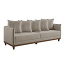 Ver imagem 1 de Sofá 4 Lugares Living Linho M-169 Martins Bege