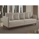 Ver imagem 2 de Sofá 4 Lugares Living Linho M-169 Martins Bege