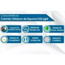 Ver imagem 3 de Cama Box Baú Solteiro: Colchão Espuma D33 Ortobom Light Saúde + Base Crc Courano Black(88x188)