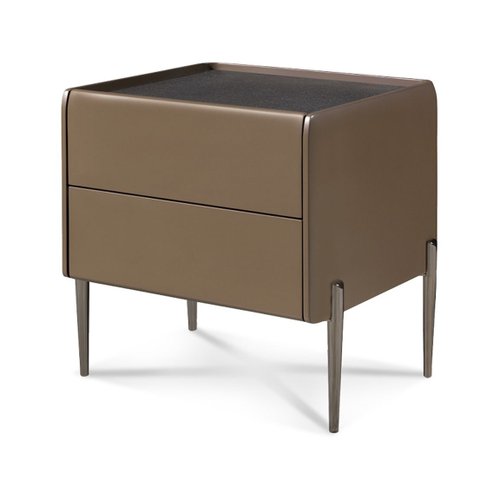Mesa de Cabeceira Multifuncional Smart Orion: Carregador por Indução, Led Automático e Soft Close Ct