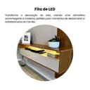 Ver mais imagens de Conjunto 3 Peças Sala de Estar Mesa de Centro Mila e Carrinho Bar Rosé e Painel Matisse
