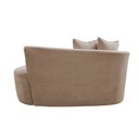 Ver imagem 7 de Namoradeira Sofá Feijão Hana 130cm Orgânica Veludo