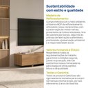 Ver imagem 7 de Rack para TV até 50 Polegadas Planejado 135cm Aruá CabeCasa MadeiraOriginals Marrom/Jatobá
