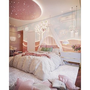 Estrelas no Teto Quarto Bebê Iluminação Fibra Ótica 200 Pts