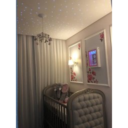 Estrelas no Teto Quarto Bebê Iluminação Fibra Ótica 200 Pts - 5