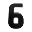 Ver imagem 1 de Números e Letras Residenciais / Comerciais Preto 3D 19cm:6