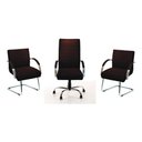 Ver imagem 1 de Kit Cadeira Roma 1 Presidente + 2 Interlocução Comprealegre, 100% Nacional