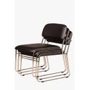 Ver imagem 3 de Cadeira Empilhável , 100% Nacional, Coworking