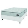 Cama Box Casal Queen Colchão Espuma D33 Pillow Top Van Gogh Branco Hellen - 1