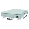Cama Box Casal Queen Colchão Espuma D33 Pillow Top Van Gogh Branco Hellen - 4