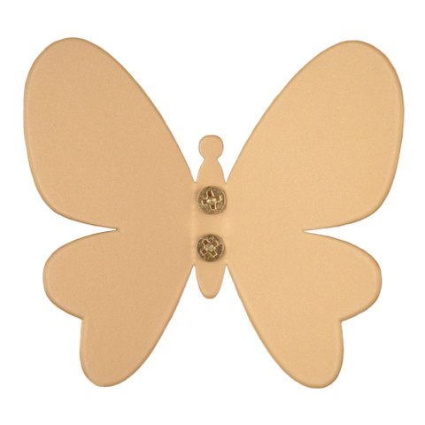 Gancho Pendurador Borboleta Dourada Luft