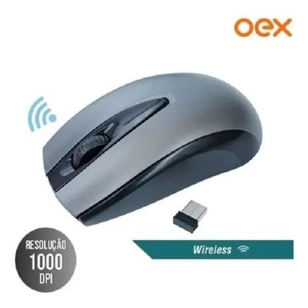 Mouse Sem Fio MS407 OEX 1000 Dpi - 3