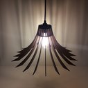 Ver imagem 3 de Luminária Teto tipo Pendente em MDF - Completa