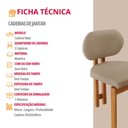 Ver imagem 4 de Conjunto com 2 Cadeiras Madeira Nala