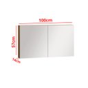 Ver imagem 4 de Espelheira Taj Mahal 100cm Freijó Suspensa