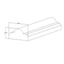 Ver imagem 2 de Rodameio Poliestireno 2,5cm Decorativo 7644 2 Metros