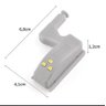 Luminaria de Armario LED Automatica Dobradiça Lampada Sensor Inteligente Guarda Roupa Porta Iluminaç - 3