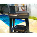 Ver imagem 3 de Churrasqueira Hotbox Parrilla - Grelha Uruguaia - Base Alta