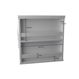 Rack Organizador Infantil com Baús e Porta Livros e Carrinhos Kenji 100% Mdf Woodcore - 7