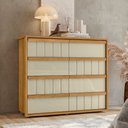 Ver imagem 1 de Cômoda Tarsila 8 Gavetas Cumaru Opala Madetec