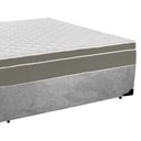 Ver imagem 6 de Cama Box Casal Suede + Colchão Sereneprime Molas Ensacadas 138x188x65 Cinza