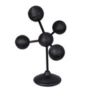 Ver imagem 1 de Escultura Decorativa Esferas em Resina Preto 28cm