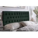 Ver imagem 2 de Painel Imperatriz 100 cm com Capitonê Suede Verde