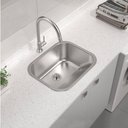 Ver imagem 2 de Tanque 50x40cm Tramontina Hera 34l Inox Escovado Lavanderia