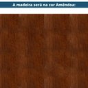 Ver imagem 2 de Mesa De Apoio Gávia Ozki 62 Cm Madeira Eucalipto Amêndoa Junco Natural