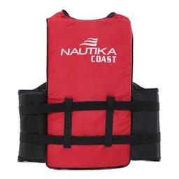 Colete Salva-vidas - Vermelho e Preto - 120kg - 2