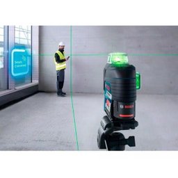 Nível À Laser com 3 Linhas Verdes e Receptor Gll 3-80Cg Bosch - 4