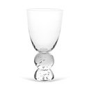 Ver imagem 2 de Conjunto 6 Copos de Vidro com Base Esferas Transparente 370ml 18cm Jl1011 Btc
