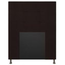 Ver imagem 5 de Cabeceira Cama Box Solteiro 90cm D10 Safira Corano Marrom