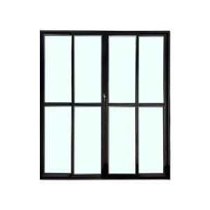 Porta Balcão 4 Folhas Vidro 210x200 Linha 25